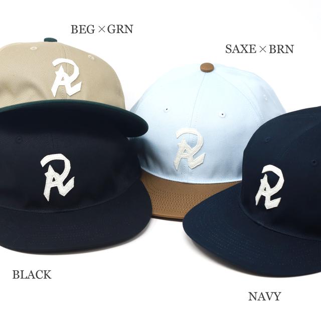 ラカル キャップ メンズ 帽子 6パネル ベースボールキャップ 日本製