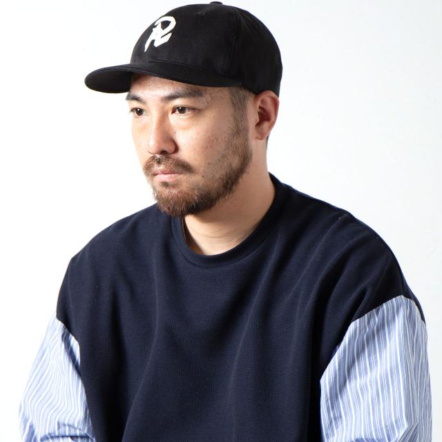 ラカル キャップ メンズ 帽子 6パネル ベースボールキャップ 日本製
