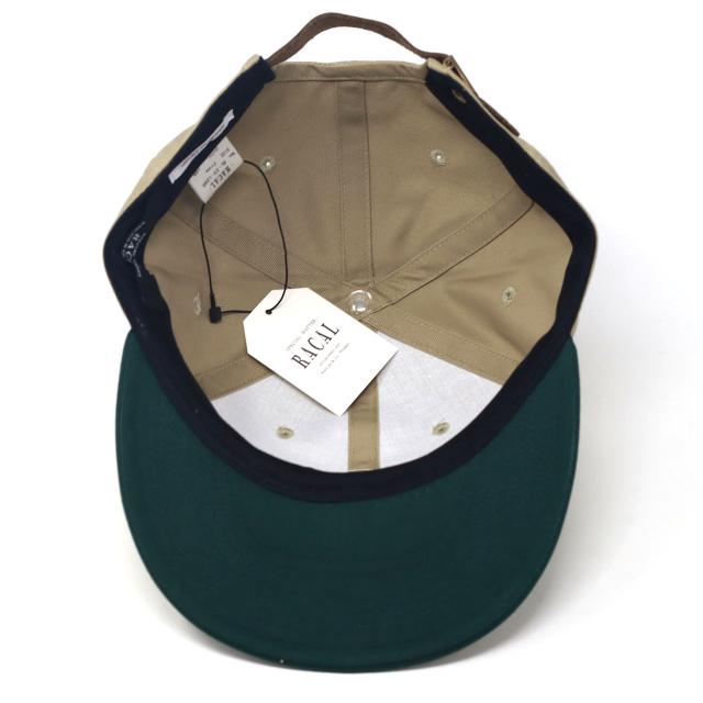 ラカル キャップ メンズ 帽子 6パネル ベースボールキャップ 日本製