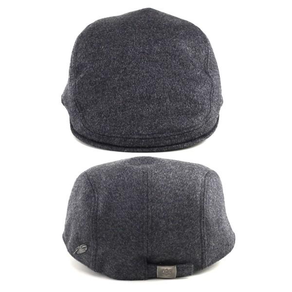 STETSON ステットソン 帽子 カシミヤ混 ビーバー 秋冬 ハンチング帽 大きいサイズ メンズ LLサイズ シンプル 無地 帽子 高級 カシミヤ ウール ハット 紳士 ブランド お洒落 日本製 男性 M L LL 3L / グレー チャコール ［ ivy cap ］ 父の日_3