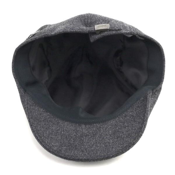 STETSON ステットソン 帽子 カシミヤ混 ビーバー 秋冬 ハンチング帽 大きいサイズ メンズ LLサイズ シンプル 無地 帽子 高級 カシミヤ ウール ハット 紳士 ブランド お洒落 日本製 男性 M L LL 3L / グレー チャコール ［ ivy cap ］ 父の日_5