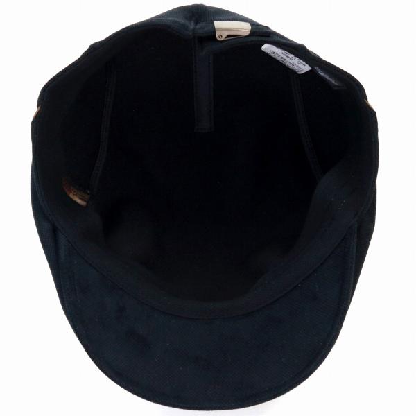 STETSON ハンチング 帽子 ステットソン メンズ サミアソフィー ハンチング帽　大きいサイズ 紳士 XLサイズあり 日本製 秋冬 ハンチングキャップ 手洗い可 黒 ブラック [ ivy cap ] 帽子通販 男性 帽子 クリスマス ギフト プレゼント 父の日_5
