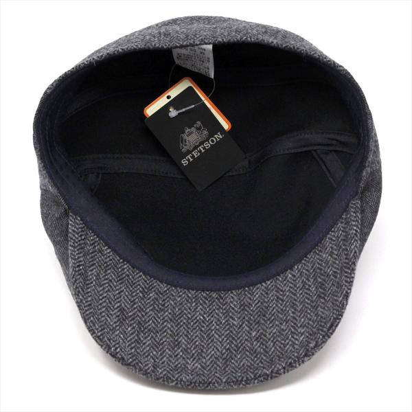 STETSON 紳士 ハンチング 帽子 ハンチング帽 ヘリンボーン 帽子 ツイード 防寒 冬 ハンチング メンズ ブラウン 防寒着 グレー 帽子 日本製 Mサイズ Lサイズ LLサイズ 帽子通販 メール便 送料無料 ギフト プレゼント 40代 50代 60代 ファッション 父の日_10