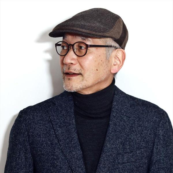 STETSON 紳士 ハンチング 帽子 ハンチング帽 ヘリンボーン 帽子 ツイード 防寒 冬 ハンチング メンズ ブラウン 防寒着 グレー 帽子 日本製 Mサイズ Lサイズ LLサイズ 帽子通販 メール便 送料無料 ギフト プレゼント 40代 50代 60代 ファッション 父の日_15
