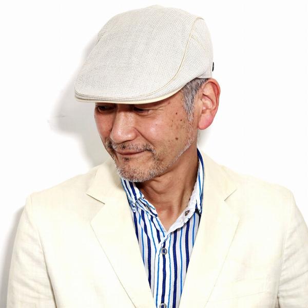 STETSON ハンチング メンズ 春夏 帽子 ゴルフ 散歩 麻素材 涼しい ブランド 小物 ファッション ステットソン シンプル メッシュ [ ivy cap ] 帽子通販 ギフト プレゼント 父の日_10