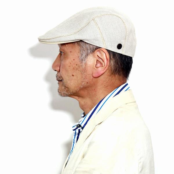 STETSON ハンチング メンズ 春夏 帽子 ゴルフ 散歩 麻素材 涼しい ブランド 小物 ファッション ステットソン シンプル メッシュ [ ivy cap ] 帽子通販 ギフト プレゼント 父の日_12