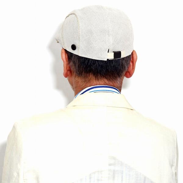 STETSON ハンチング メンズ 春夏 帽子 ゴルフ 散歩 麻素材 涼しい ブランド 小物 ファッション ステットソン シンプル メッシュ [ ivy cap ] 帽子通販 ギフト プレゼント 父の日_13