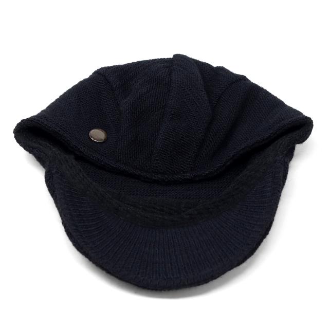 STETSON ハンチング帽 メンズ ニット 秋冬 ステットソン メンズ ウール ハンチング 保温 防寒 紳士 シンプル 男性 小物 ニットハンチング 全3色 [ ivy cap ] 40代 50代 60代 ファッション シニア コーデ 秋 冬 帽子通販 ギフト プレゼント 父の日_5