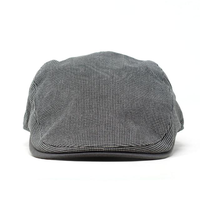 STETSON ステットソン ハンチング プレゼント メンズ ハンチング帽 千鳥格子 モノクロ 帽子 冬 紳士 アイビーキャップ 帽子 上品 保温 防寒 機能的 グレー [ ivy cap ] 40代 50代 60代 ファッション シニア コーデ 小物 秋 冬 帽子通販 ギフト プレゼント 父の日_2