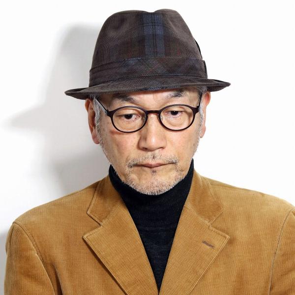 STETSON ステットソン 帽子 メンズ 中折れハット チェック柄 アメリカ イタリア生地 DUCA VISCONTI DI MODRONE 帽子 ハット 茶 ブランド コーデュロイ生地 ブラウン［ fedora ］敬老の日 ギフト 洗い加工 メール便 オールシーズンの通販は