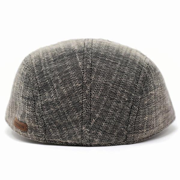 STETSON ハンチング メンズ 大きいサイズ 涼しい 帽子 春夏 紳士用 ハンチング帽 麻混 ステットソン ブランド 父の日 プレゼント おススメ ベージュ［ ivy cap ］男性 プレゼント 帽子通販 敬老の日_3