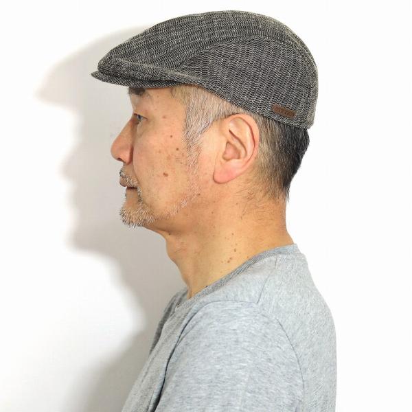 STETSON ハンチング メンズ 大きいサイズ 涼しい 帽子 春夏 紳士用 ハンチング帽 麻混 ステットソン ブランド 父の日 プレゼント おススメ ベージュ［ ivy cap ］男性 プレゼント 帽子通販 敬老の日_8