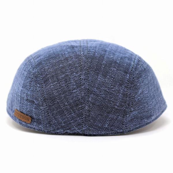 STETSON ハンチング帽 春夏 メンズ 大きいサイズ ハンチング 父の日 プレゼント おススメ 帽子 ステットソン ブランド メッシュ カラミ 麻 紺 ネイビー［ ivy cap ］男性 プレゼント 帽子通販 敬老の日_3