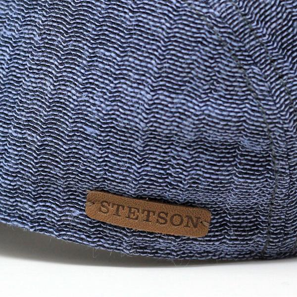STETSON ハンチング帽 春夏 メンズ 大きいサイズ ハンチング 父の日 プレゼント おススメ 帽子 ステットソン ブランド メッシュ カラミ 麻 紺 ネイビー［ ivy cap ］男性 プレゼント 帽子通販 敬老の日_4