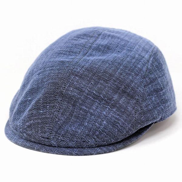 STETSON ハンチング帽 春夏 メンズ 大きいサイズ ハンチング 父の日 プレゼント おススメ 帽子 ステットソン ブランド メッシュ カラミ 麻 紺 ネイビー［ ivy cap ］男性 プレゼント 帽子通販 敬老の日_6
