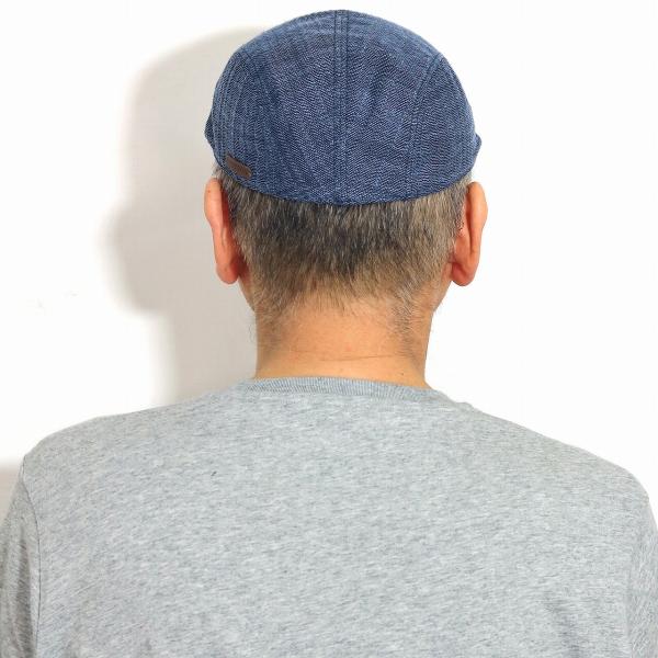 STETSON ハンチング帽 春夏 メンズ 大きいサイズ ハンチング 父の日 プレゼント おススメ 帽子 ステットソン ブランド メッシュ カラミ 麻 紺 ネイビー［ ivy cap ］男性 プレゼント 帽子通販 敬老の日_9