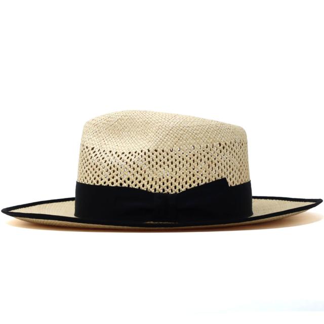 STETSON ストローハット パナマ 中折れハット ステットソン WHIPPET 春夏 パナマ帽 帽子 メンズ ハット 涼しい 帽子 中折れ帽子 高級 ナチュラル [ panama hat ] 父の日 ギフト プレゼント お父さん 誕生日 ラッピング無料 送料無料_1