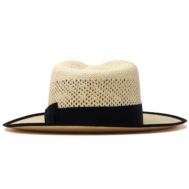 STETSON ストローハット パナマ 中折れハット ステットソン WHIPPET 春夏 パナマ帽 帽子 メンズ ハット 涼しい 帽子 中折れ帽子 高級 ナチュラル [ panama hat ] 父の日 ギフト プレゼント お父さん 誕生日 ラッピング無料 送料無料_3