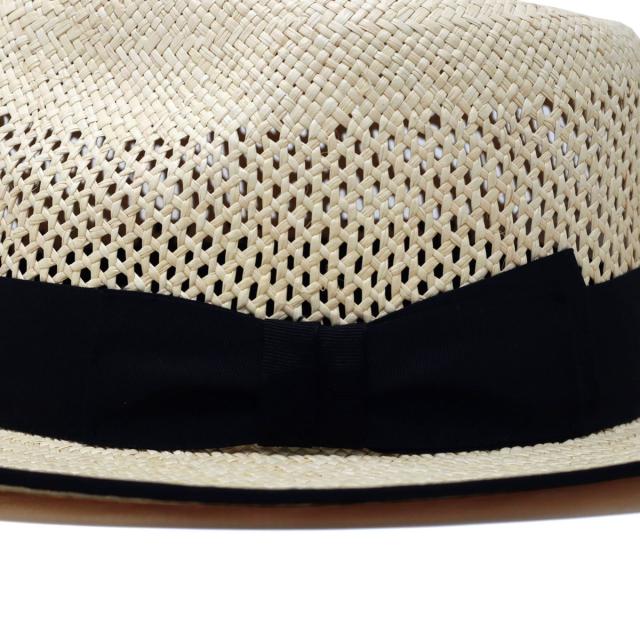 STETSON ストローハット パナマ 中折れハット ステットソン WHIPPET 春夏 パナマ帽 帽子 メンズ ハット 涼しい 帽子 中折れ帽子 高級 ナチュラル [ panama hat ] 父の日 ギフト プレゼント お父さん 誕生日 ラッピング無料 送料無料_4