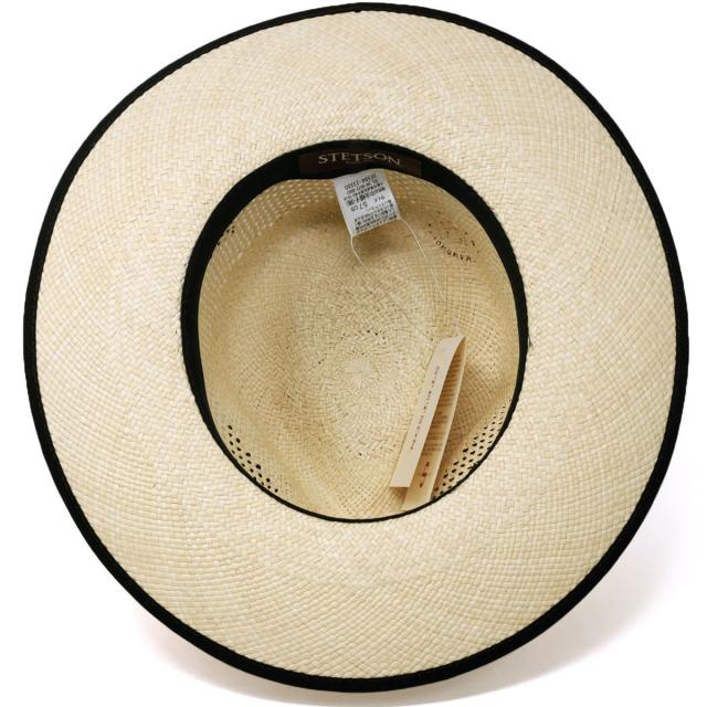 STETSON ストローハット パナマ 中折れハット ステットソン WHIPPET 春夏 パナマ帽 帽子 メンズ ハット 涼しい 帽子 中折れ帽子 高級 ナチュラル [ panama hat ] 父の日 ギフト プレゼント お父さん 誕生日 ラッピング無料 送料無料_5