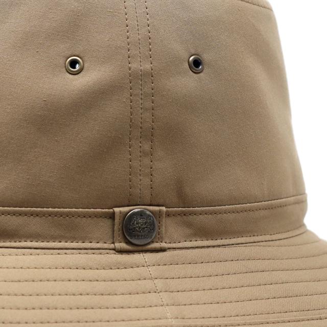 STETSON ハット パラフィンハット ハット帽 ステットソン コットン 100% 毛 コットンウェザー チョークマーク パラフィン コットン100 日本製 全2色 オリーブ/ベージュ [ hat ] 男性 誕生日 プレゼント 父の日 ギフト ラッピング無料_10
