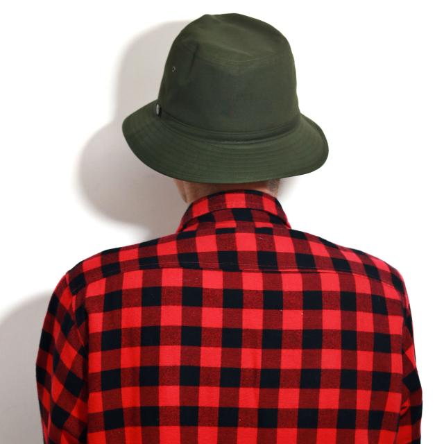STETSON ハット パラフィンハット ハット帽 ステットソン コットン 100% 毛 コットンウェザー チョークマーク パラフィン コットン100 日本製 全2色 オリーブ/ベージュ [ hat ] 男性 誕生日 プレゼント 父の日 ギフト ラッピング無料_16