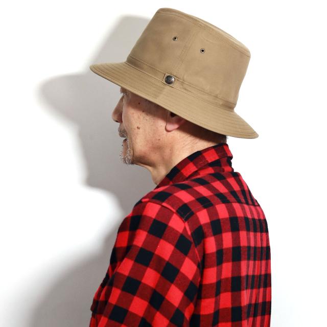 STETSON ハット パラフィンハット ハット帽 ステットソン コットン 100% 毛 コットンウェザー チョークマーク パラフィン コットン100 日本製 全2色 オリーブ/ベージュ [ hat ] 男性 誕生日 プレゼント 父の日 ギフト ラッピング無料_18