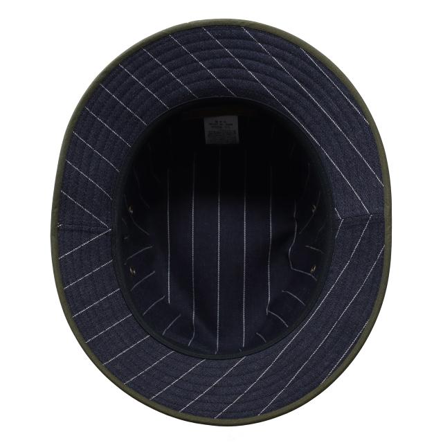 STETSON ハット パラフィンハット ハット帽 ステットソン コットン 100% 毛 コットンウェザー チョークマーク パラフィン コットン100 日本製 全2色 オリーブ/ベージュ [ hat ] 男性 誕生日 プレゼント 父の日 ギフト ラッピング無料_5