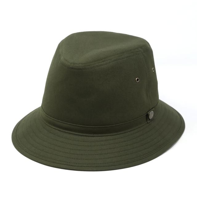STETSON ハット パラフィンハット ハット帽 ステットソン コットン 100% 毛 コットンウェザー チョークマーク パラフィン コットン100 日本製 全2色 オリーブ/ベージュ [ hat ] 男性 誕生日 プレゼント 父の日 ギフト ラッピング無料_6