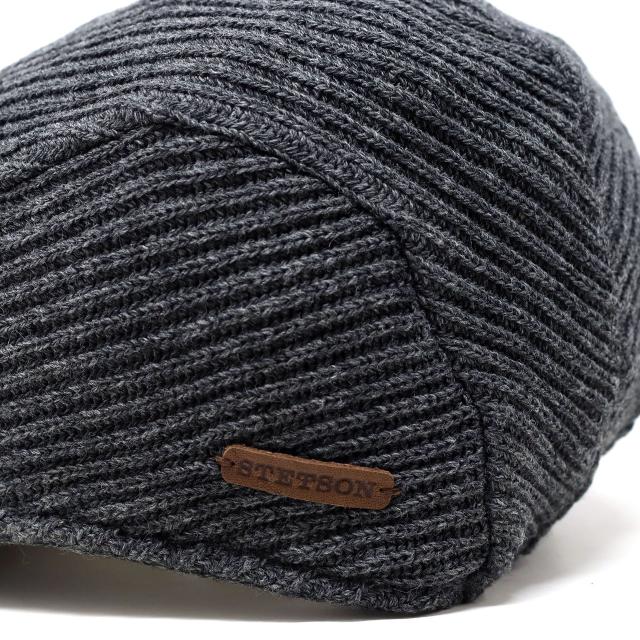 STETSON ニット ハンチング ステットソン メンズ ハンチング帽 ニット 冬 保温 機能的 ニット ハンチングキャップ 紳士 お洒落 秋 ハンチング帽子 男性用 ベージュ/ブラック/ワイン/チャコールグレー［ ivy cap ］ 帽子通販 クリスマス ギフト 誕生日 プレゼント メール便無料_4