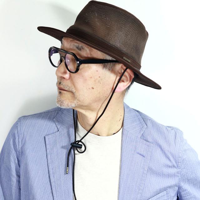 STETSON 撥水 メッシュハット メンズ ナイロン ハット アウトドアハット メンズ ハット帽 日本製 メンズ ステットソン ハット 紳士 日よけ ハット 涼しい 全2色 [ outdoor hat ] 父の日 ギフト プレゼント お父さん 誕生日 ラッピング無料_19