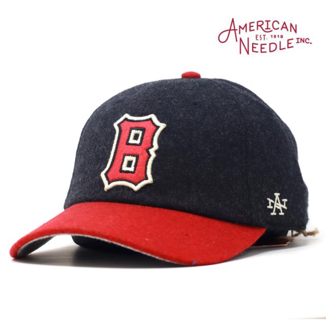アメリカンニードル キャップ ブルックリン・ロイヤルジャイアンツ メンズ レディース ブランド 秋冬 ARCHIVE LEGEND American Needle ロゴキャップ ブラック×レッド ［ baseball cap ］父の日 プレゼント ギフト包装無料の通販は