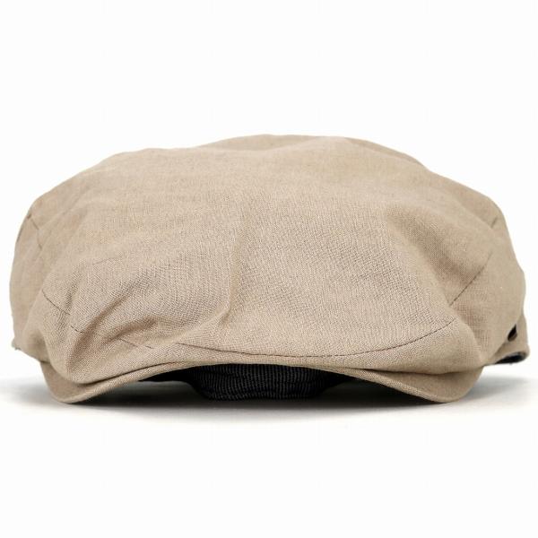 STETSON リネン ハンチング メンズ 春夏 ステットソン 麻 高級 帽子 大きいサイズ ハンチング 紳士 Linen Ivy インポートハット 輸入 シンプル 無地 ブランド M L XL / カーキ [ ivy cap ] 帽子 通販 男性 誕生日 ギフト 父の日 プレゼント_2