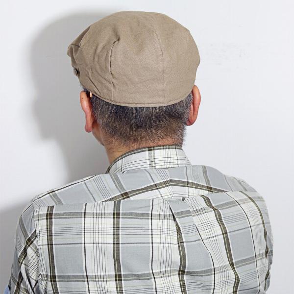 STETSON リネン ハンチング メンズ 春夏 ステットソン 麻 高級 帽子 大きいサイズ ハンチング 紳士 Linen Ivy インポートハット 輸入 シンプル 無地 ブランド M L XL / カーキ [ ivy cap ] 帽子 通販 男性 誕生日 ギフト 父の日 プレゼント_8