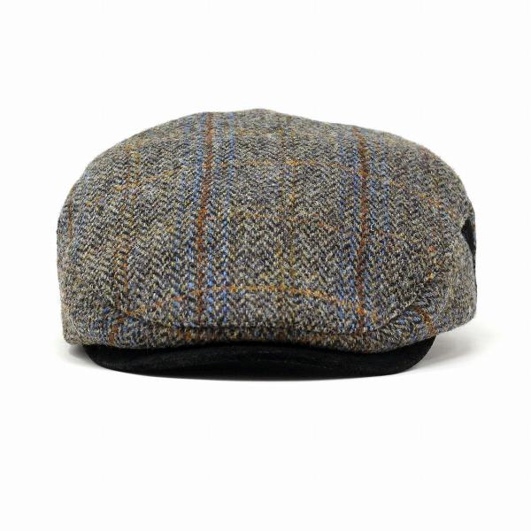 STETSON CHADWICK 帽子 ウール メンズ ハンチング帽 秋 冬 ハリスツイード ハンチング 帽子 メンズ ステットソン ヘリンボーン/グレー［ ivy cap ］男性 プレゼント 帽子通販 父の日 贈り物 ラッピング無料 敬老の日_2