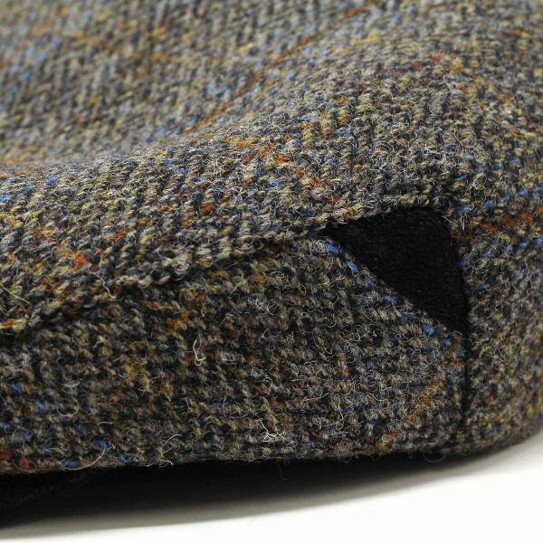 STETSON CHADWICK 帽子 ウール メンズ ハンチング帽 秋 冬 ハリスツイード ハンチング 帽子 メンズ ステットソン ヘリンボーン/グレー［ ivy cap ］男性 プレゼント 帽子通販 父の日 贈り物 ラッピング無料 敬老の日_4