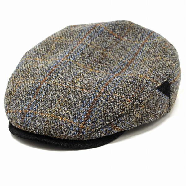 STETSON CHADWICK 帽子 ウール メンズ ハンチング帽 秋 冬 ハリスツイード ハンチング 帽子 メンズ ステットソン ヘリンボーン/グレー［ ivy cap ］男性 プレゼント 帽子通販 父の日 贈り物 ラッピング無料 敬老の日_6