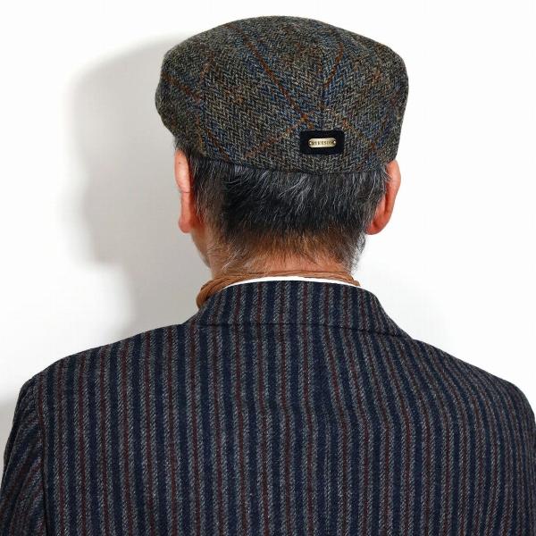 STETSON CHADWICK 帽子 ウール メンズ ハンチング帽 秋 冬 ハリス