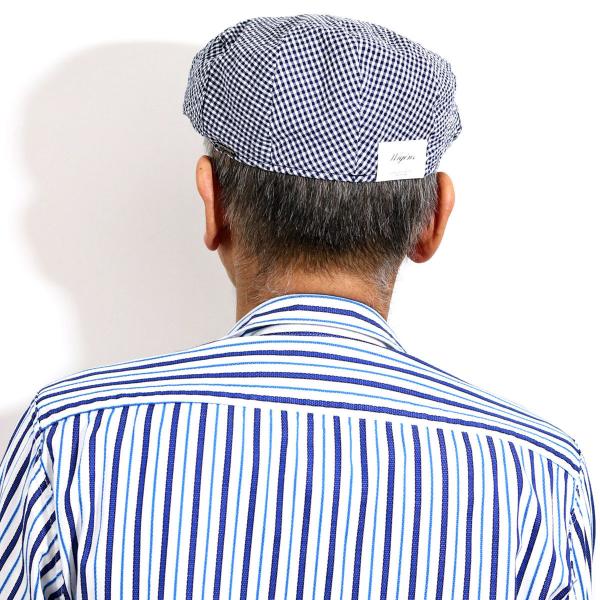 ハンチング帽 WIGENS メンズ ギンガムチェック 帽子 大きいサイズ ライニング メッシュ ヴィゲン IVY SLIM CAP インポート 春夏 ヴィーゲン ハンチング ギンガムチェック［ ivy cap ］プレゼント 男性 父の日 ギフト ラッピング無料_10
