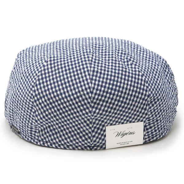 ハンチング帽 WIGENS メンズ ギンガムチェック 帽子 大きいサイズ ライニング メッシュ ヴィゲン IVY SLIM CAP インポート 春夏 ヴィーゲン ハンチング ギンガムチェック［ ivy cap ］プレゼント 男性 父の日 ギフト ラッピング無料_3