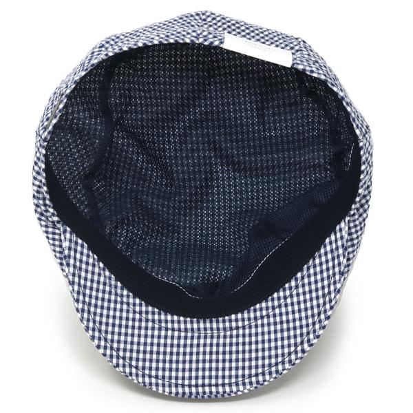 ハンチング帽 WIGENS メンズ ギンガムチェック 帽子 大きいサイズ ライニング メッシュ ヴィゲン IVY SLIM CAP インポート 春夏 ヴィーゲン ハンチング ギンガムチェック［ ivy cap ］プレゼント 男性 父の日 ギフト ラッピング無料_5