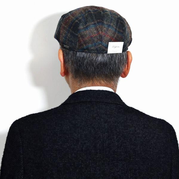 タータンチェック 帽子 秋 冬 メンズ ハンチング ウール チェック柄 赤 ハンチング帽 紳士 北欧ブランド WIGENS インポートブランド 大きいサイズ 57cm 58cm 60cm 62cm ウィゲン ハンチング帽 海外ブランド カーキ 還暦祝い プレゼント クリスマス ギフト 父の日_9