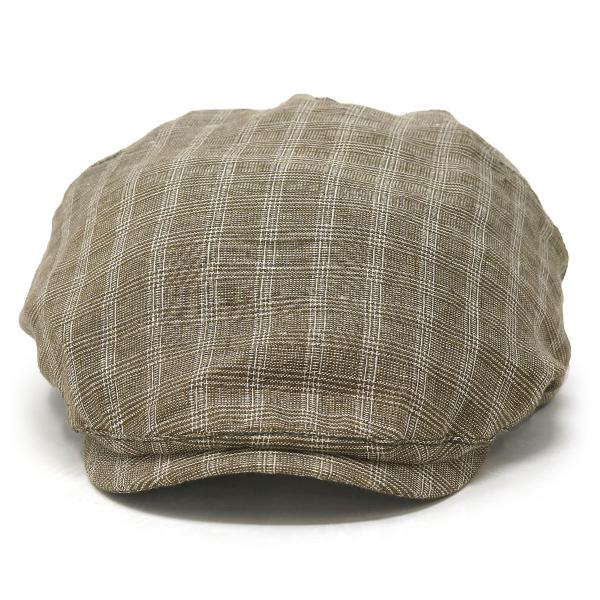 メンズ ハンチング チェック柄 ハンチング帽 大きいサイズ 春 夏