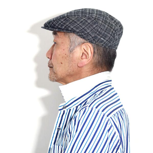 ハンチング 帽子 メンズ ブランド 大きいサイズ WIGENS Lanificio Campore ラニフィーチョ・カンポーレ イタリア生地 生地ブランド 58cm 60cm 62cm 64cm［ ivy cap ］男性 ギフト お父さん 誕生日 プレゼント 父の日_17