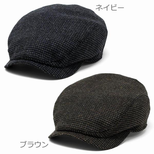 エヴィス　ハンチング　ウール ハンチング 大きいサイズ 帽子 メンズ ウール 秋冬 暖かい