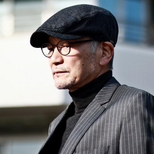 ハンチング 大きいサイズ 帽子 メンズ ウール 秋冬 暖かい ツートーン WIGENS ハンチング帽 アイビーキャップ ヨーロッパ ブランド 柄 [ ivy cap ] 誕生日 ギフト プレゼント ラッピング包装無料 父の日_11