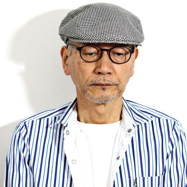 父の日 ギフト 人気 帽子 メンズ ハンチング 大きいサイズ WIGENS 千鳥格子 インポート ブランド 送料無料 春夏 ハンチング帽 ネイビー ライトブラウン［ ivy cap ］男性 ギフト お父さん 誕生日 プレゼント ラッピング無料 父の日_15