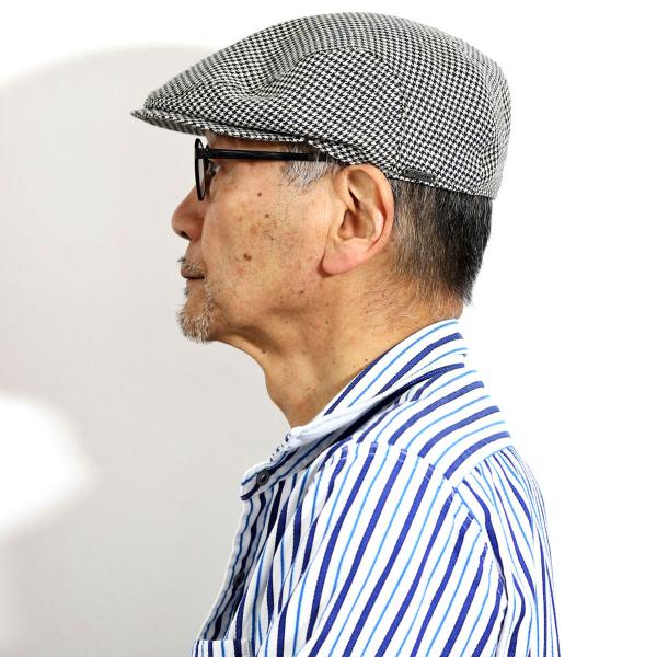父の日 ギフト 人気 帽子 メンズ ハンチング 大きいサイズ WIGENS 千鳥格子 インポート ブランド 送料無料 春夏 ハンチング帽 ネイビー ライトブラウン［ ivy cap ］男性 ギフト お父さん 誕生日 プレゼント ラッピング無料 父の日_16