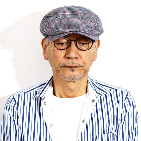 ハンチング メンズ 大きいサイズ チェック 柄 帽子 父の日 ギフト 北欧 ブランド WIGENS 綿 麻 涼しい 春夏 ネイビー 紺 [ ivy cap ] 父の日 ギフト 人気 男性 誕生日 プレゼント ラッピング無料 送料無料_8