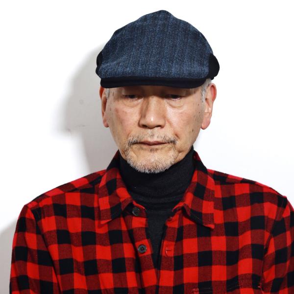 ハンチング帽 メンズ 冬 ブランド 帽子 ミラショーン ハンチング チェック柄 サイズ調整 日本製 紳士 フランネラーナ ブークレー ハンチングキャップ / ネイビー / カーキ［ ivy cap ］メール便対応 送料無料 ギフト 誕生日 プレゼント ラッピング包装無料_9
